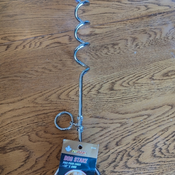 Prograde Heavy Pet Leash Anchor Stake & Tie Out Cable New - Picture 5 of 11